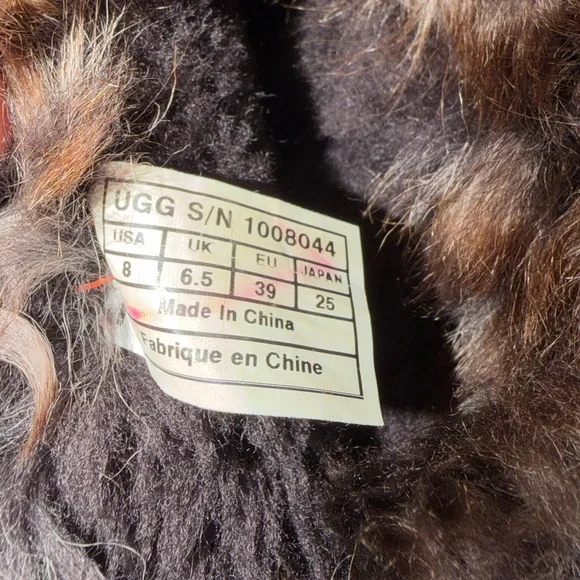 UGG Chestnut Fur Boots